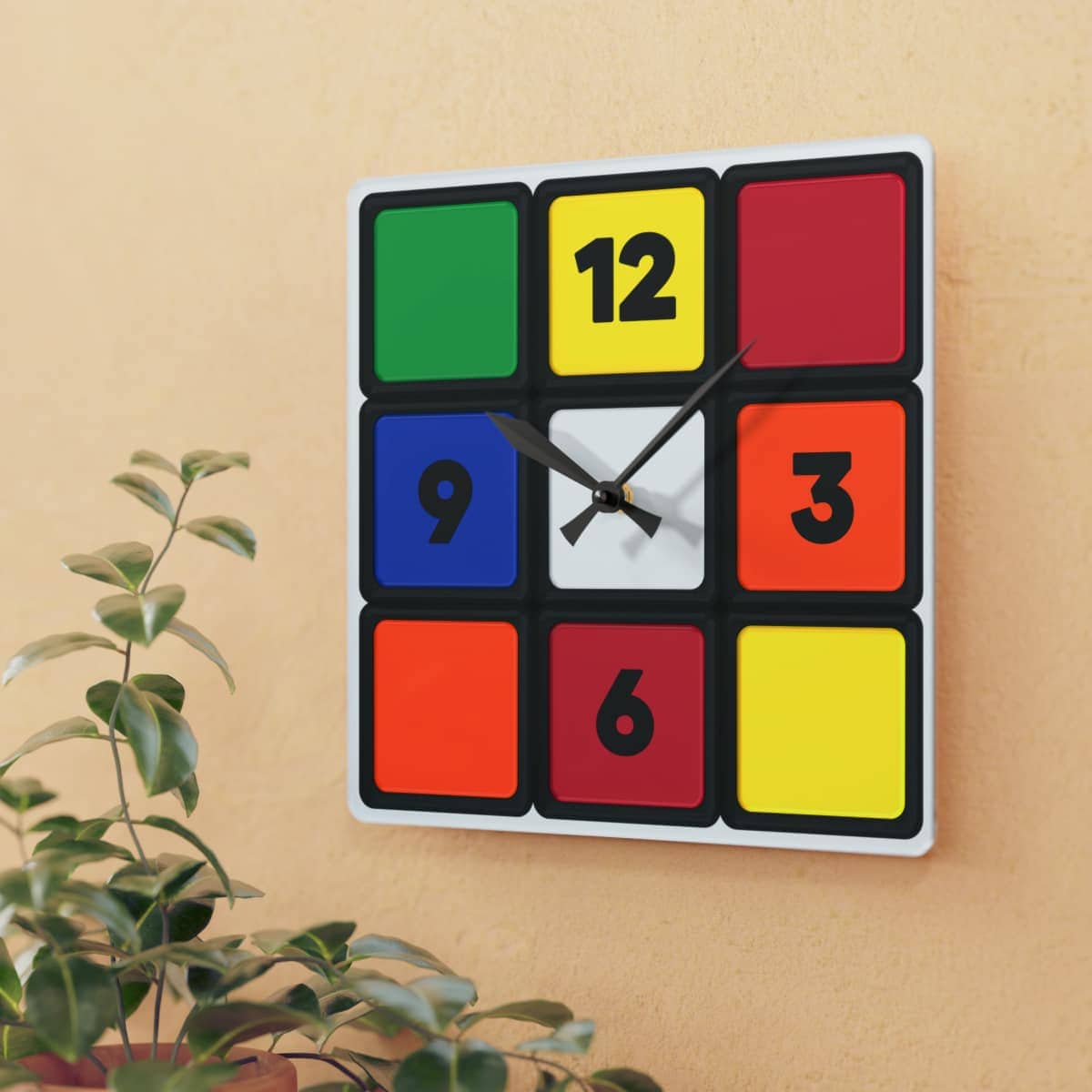 Cubic Clock カラフルブロック 98942.jpg